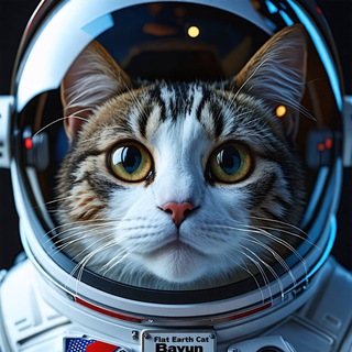FLAT EARTH. CAT BAYUN. ПЛОСКАЯ ЗЕМЛЯ. КОТ БАЮН.