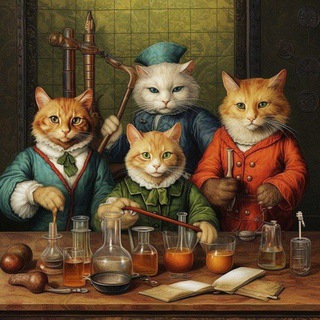 КОТИКИ-УЧЕНЫЕ