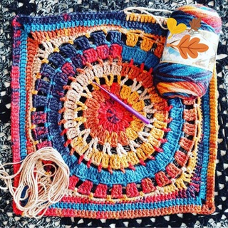 КРЮЧКОМ. ШАЛЬПАЛАНТИНПЛЕД