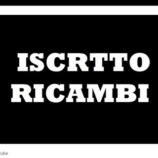 ISCRITTO RICAMBIO YT_TWICH_ISTAGRAM