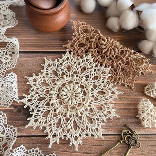 ВЯЗАНЫЕ САЛФЕТКИ.