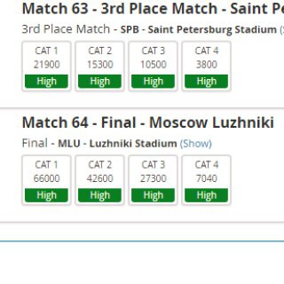 WORLDCUP TICKET MONITOR